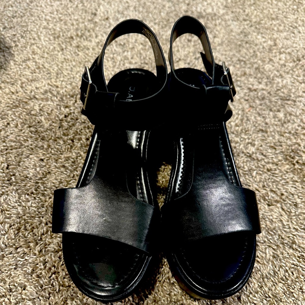 J. Adams platform heels never worn! Brand new still even have the box!
